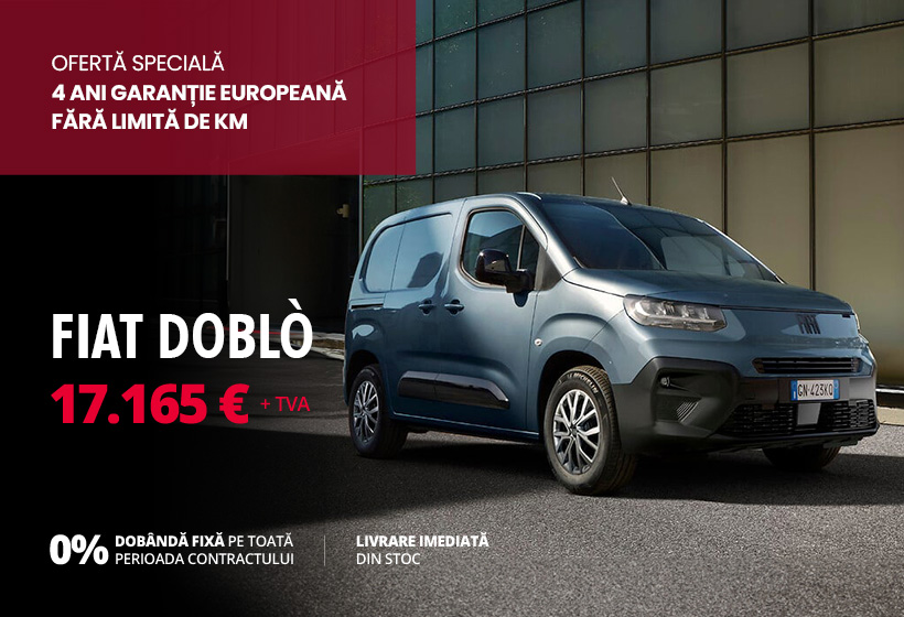 Fiat Doblò - Ofertă Specială