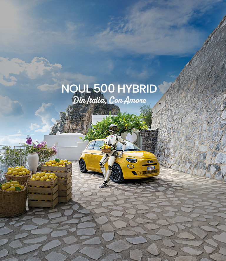 Noul Fiat 500 Hybrid